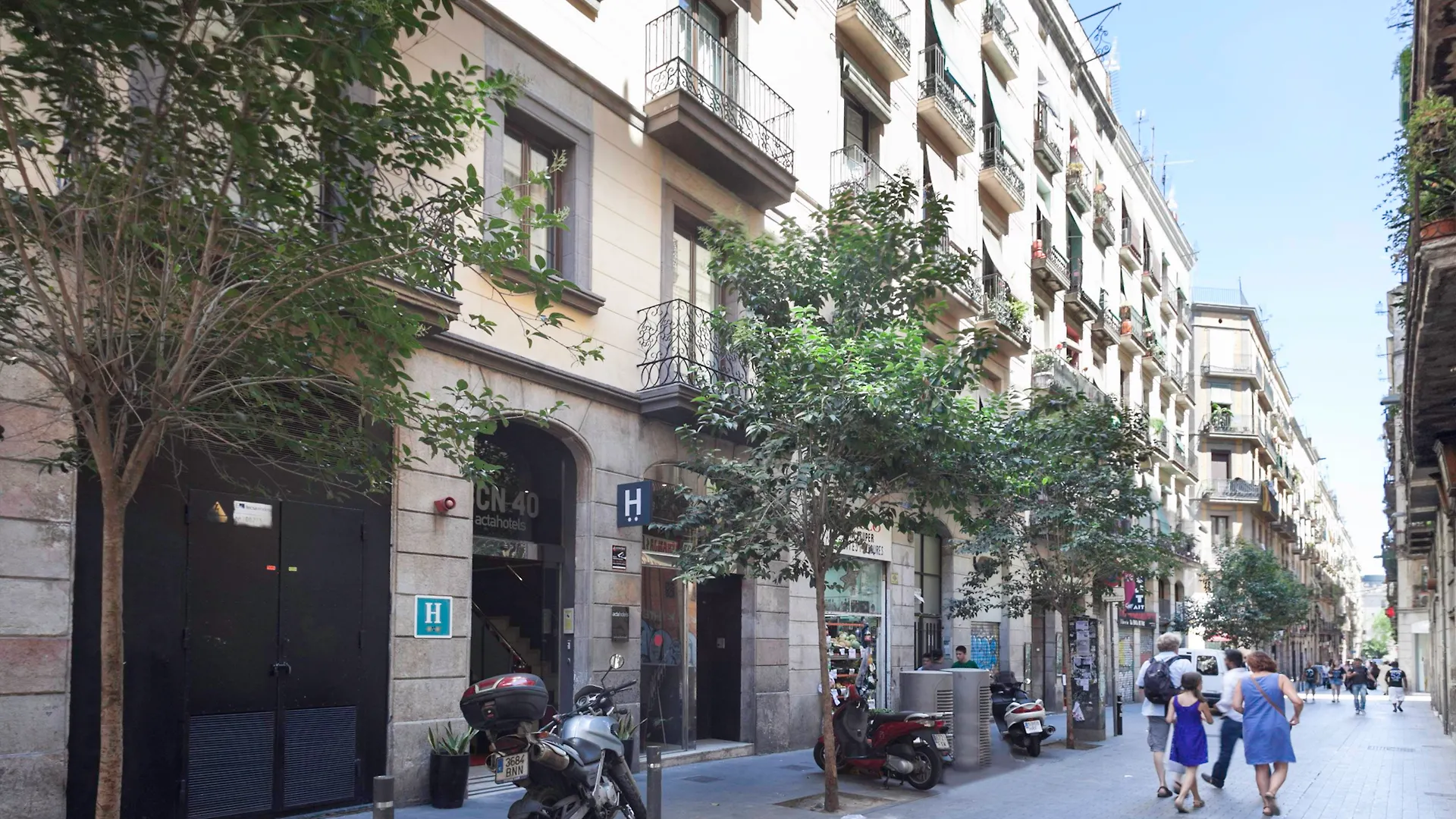 阿克塔bcn40酒店 巴塞罗那 2*,  西班牙